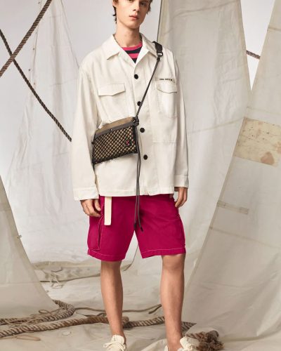 Contemporary Nautical Crossbody Bag - Streetwear Urban Accessory