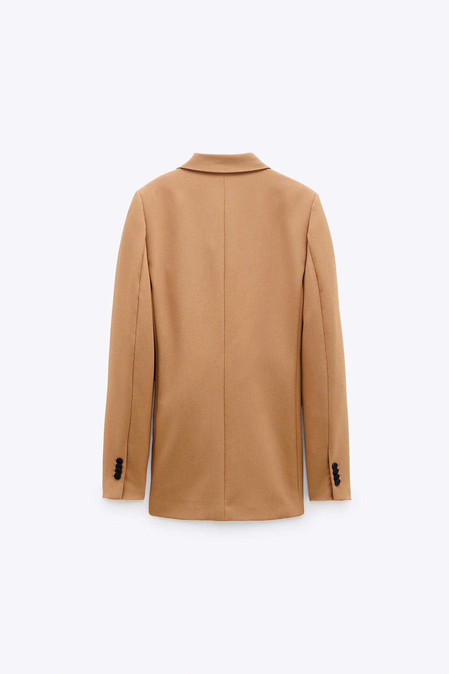 Women's Camel Double-Breasted Blazer Suit Set - Professional Workwear - Image 3
